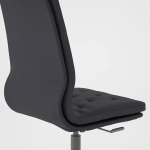 Jфисный стул - IKEA MULLFJÄLLET/MULLFJALLET, 72x72x112см, черный, МАЛЛФЬЯЛЛЕТ ИКЕА