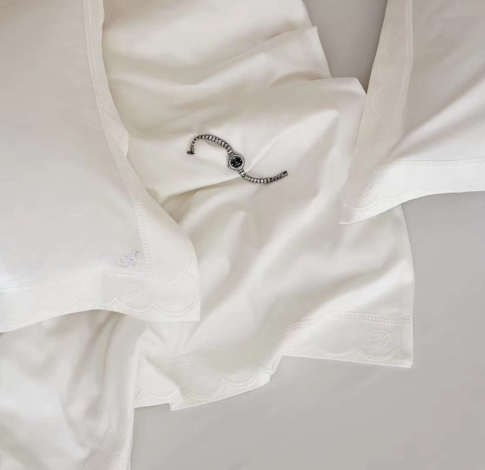 Постельное белье Blumarine Lacy White
