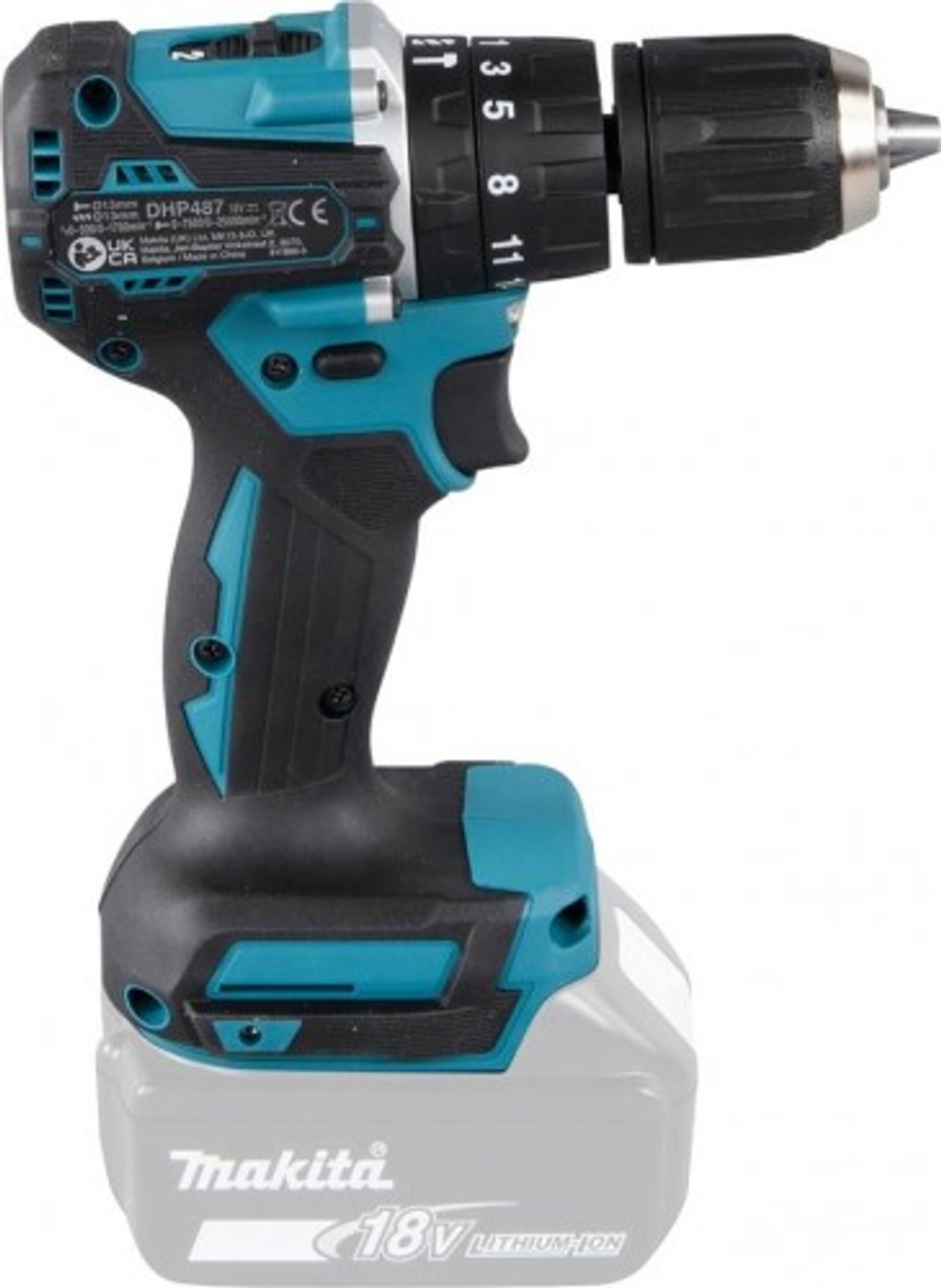 Дрель-шуруповерт аккумуляторная MAKITA DHP 487 Z без АКБ и ЗУ DHP487Z