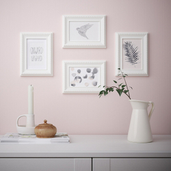 IKEA HIMMELSBY  (ИКЕА ХИММЕЛСБЙ)  -  Рамка, белая, 10x15 см