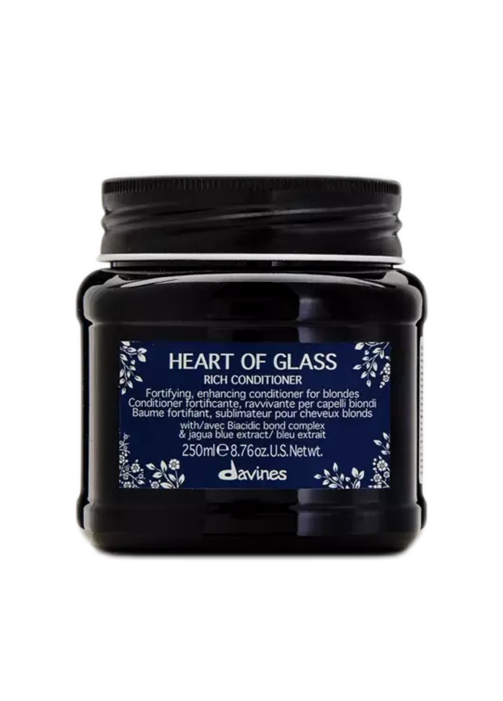 Davines HEART OF GLASS RICH CONDITIONER /питательный кондиционер для защиты и сияния блонда