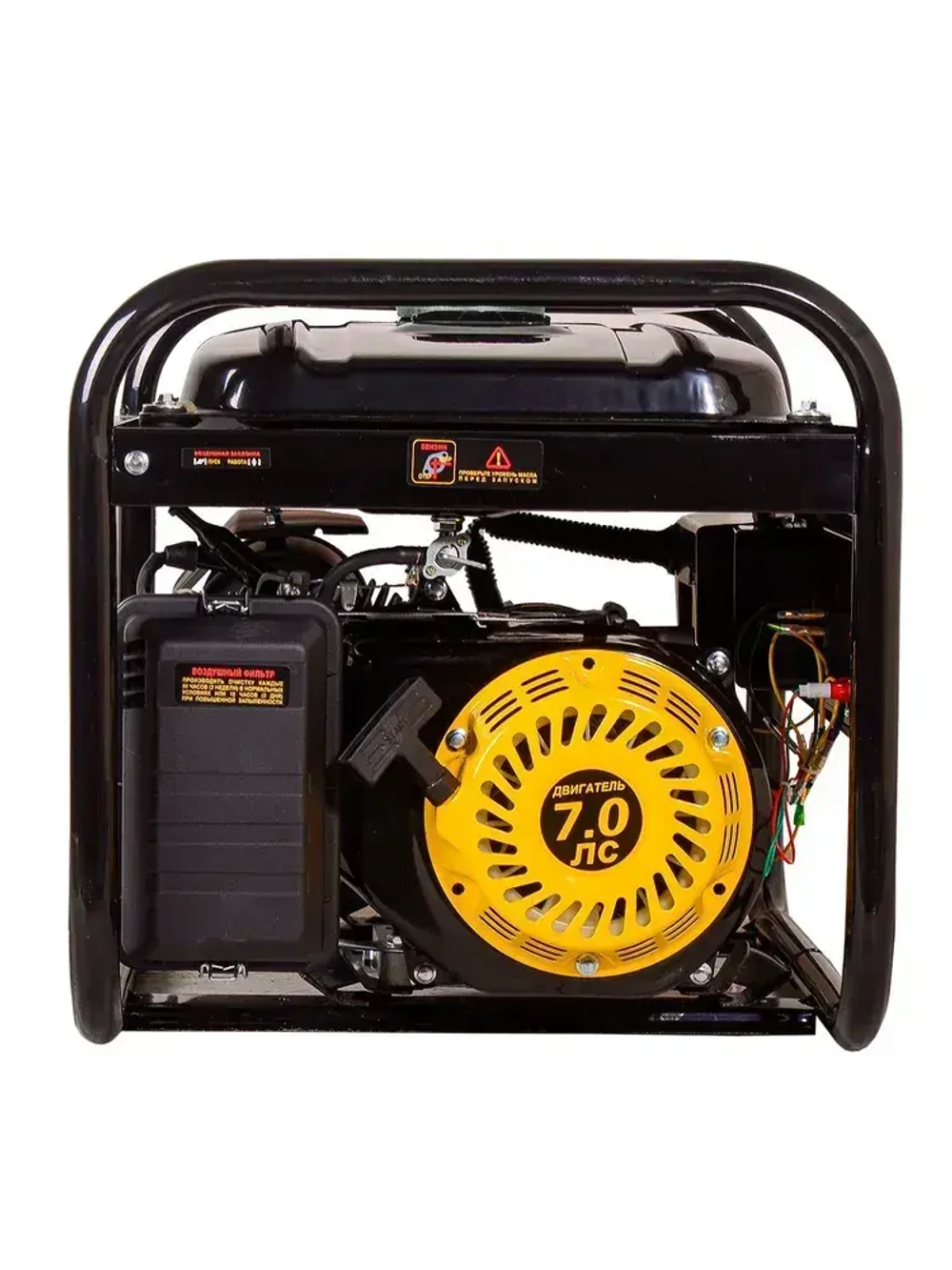 Генератор бензиновый Huter DY4,0LA (3 кВт, с ручным стартером) // ГАРАНТИЯ 1 ГОД
