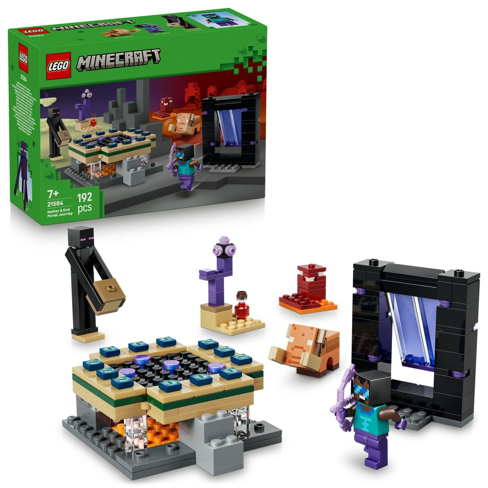 LEGO Minecraft - Путешествие через портал Нижнего и Края 21584