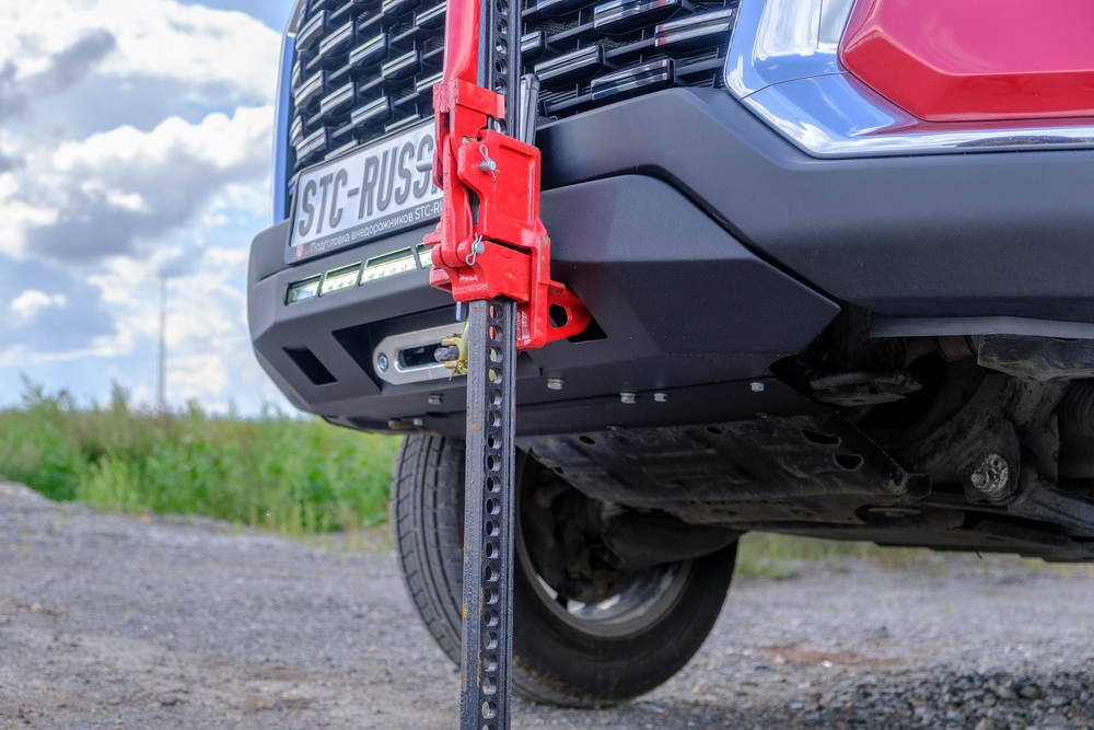 Changan Hunter Plus 2022+ Мини-силовик STC с площадкой для лебёдки