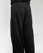 Oversized side-drawstring sweatpants / Домашние брюки
