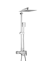 Душевая система с тропическим душем Gappo G2418