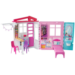 Barbie Dollhouse складной кукольный домик FXG54