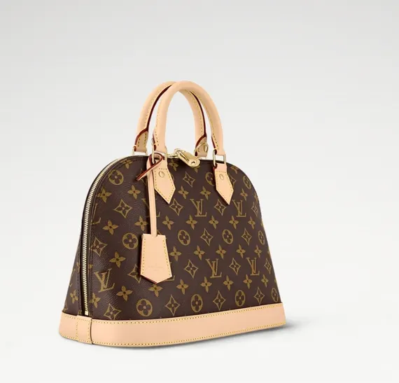 Сумка Louis Vuitton Alma коричневый