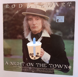 Винтажная виниловая пластинка LP Rod Stewart A Night On The Town (USA 1976)