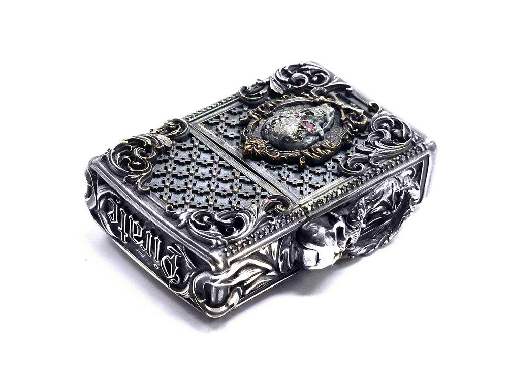 Зажигалка из серебра Pirat-1 AZL-003
