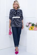 БЛУЗКА ФИЛЬЧИНИ (БЛУ) Bellovera (Акция)