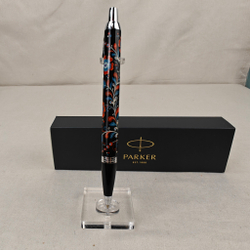 Ручка шариковая "Цветы России" с ручной росписью