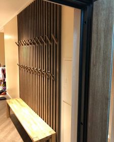 Рейки с откидными крючками