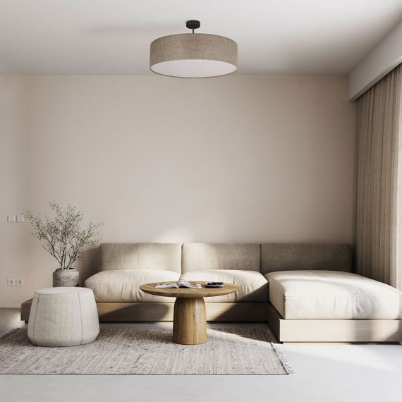 Потолочный светильник TK Lighting 6248 Rondo Linen