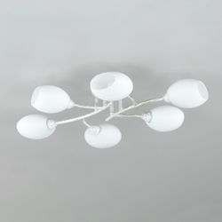 Citilux Флорида CL148160 Люстра потолочная Белая с патиной