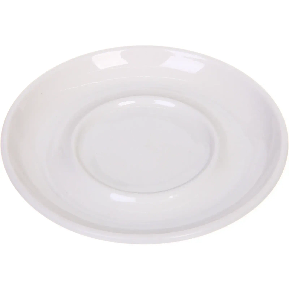 Чайный набор 12 предметов «White magic» (6 кружек 220мл+6 блюдец), кружка волна