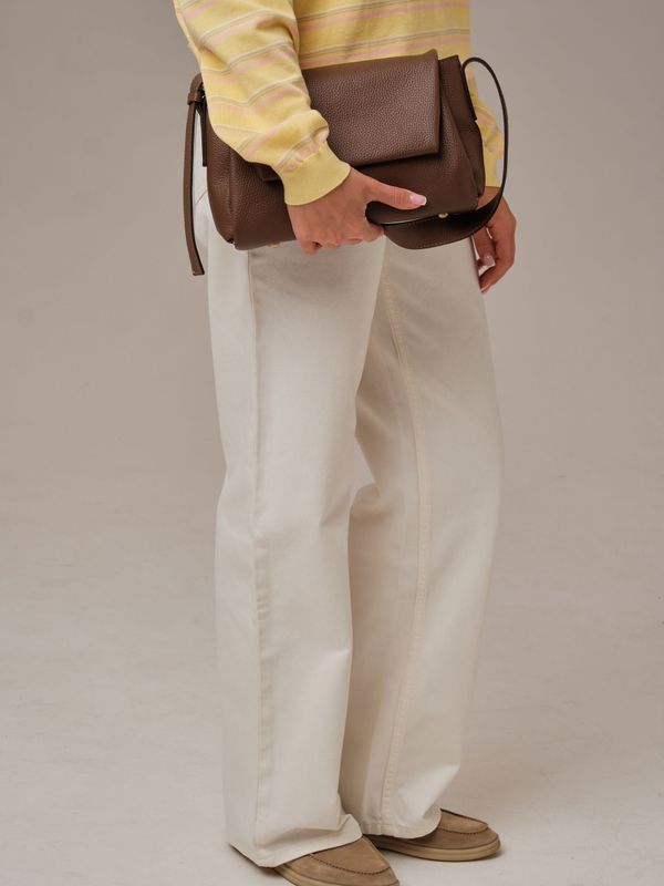 Кожаная сумка Nova DBR 31391 коричневый какао