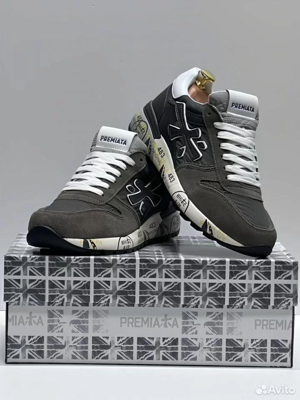 Premiata Mick 5697 Grey Green