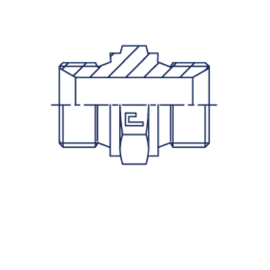 Соединение P M 30х1.5 30х1.5 CAST