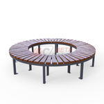 Лавка Блок радиусная