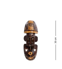 20-139 Панно настенное «Маска» (албезия, о.Бали) 30 см