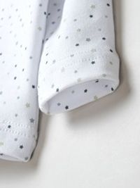 Рубашка с воротником поло "Звездочки" 0+