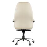 Кресло руководителя Helmi HL-ES11 "Сonvince", повышенной прочности, экокожа бежевая, мультиблок, до 250кг