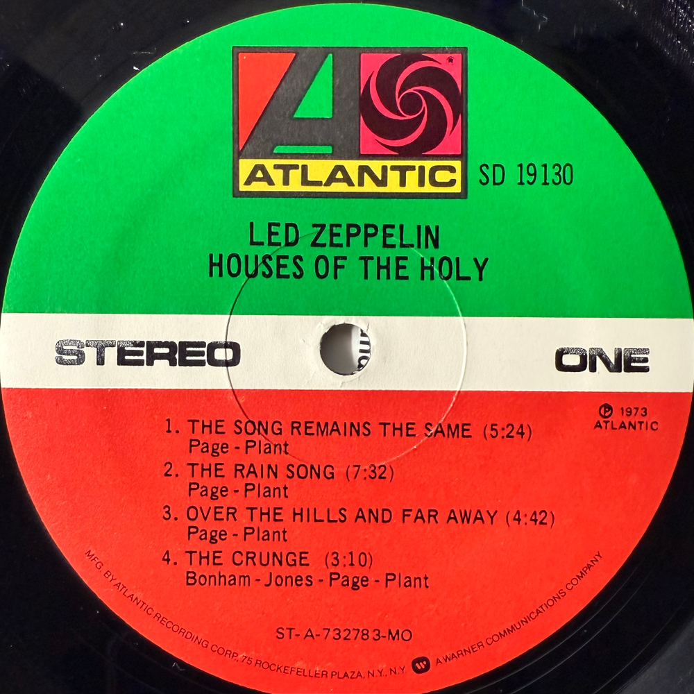 Led Zeppelin - Houses Of The Holy (США 1977г.)