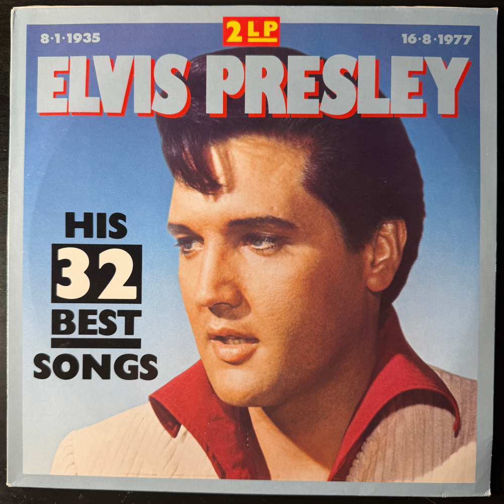 Elvis Presley ‎– His 32 Best Songs 2LP (Голландия 1987г.)
