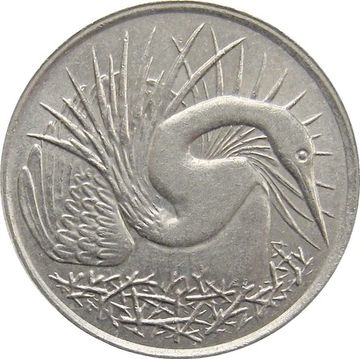 5 центов 1980-1984 Сингапур