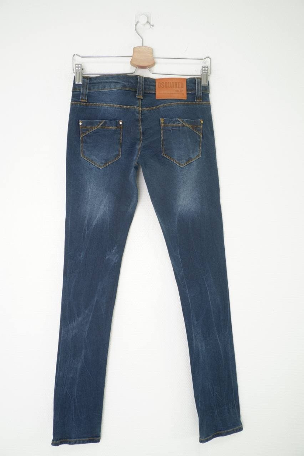 Джинсы темные зауженные 40 размер, новые