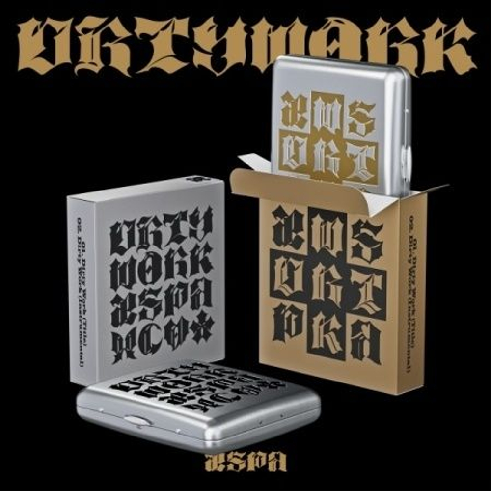 Альбом aespa - DIRTY WORK Single Album DIRTY CASE RANDOM Version