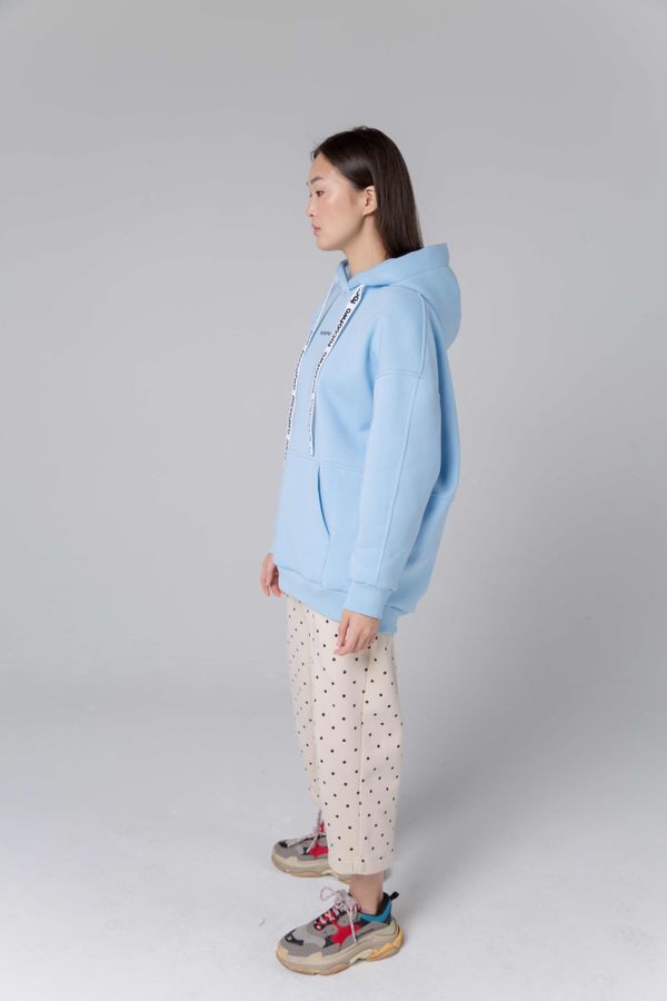 Худи Женский Голубой - фото 6