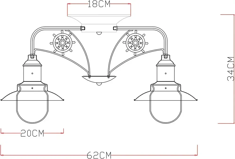 Потолочная люстра Arte Lamp