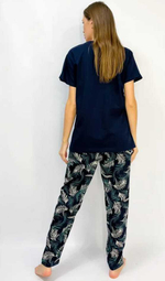 Пижама х/б штаны+футболка УШФ002