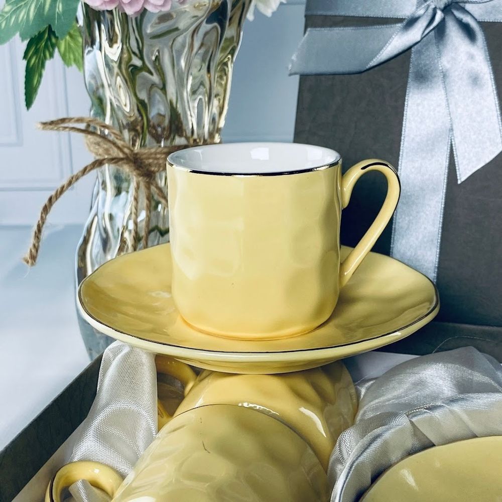 Lenardi 181-207 Кофейный набор 12пр.95мл в под.уп.(х12)Фарфор