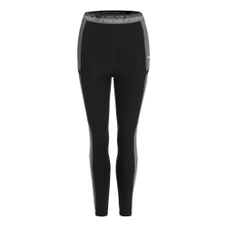 Женские теннисные брюки Nike Dri-Fit Performance Heritage Tight Women - Black, Grey