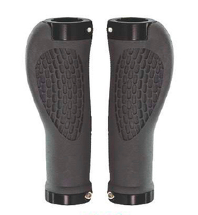 Грипсы рез. 130мм, анатом. 2 грипстопа