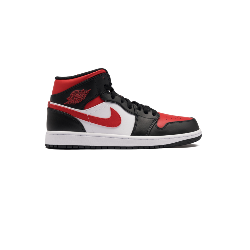 Кроссовки Air Jordan 1 Mid "Bred Toe"