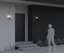 Уличный настенный светильник Outdoor O016WL-01B