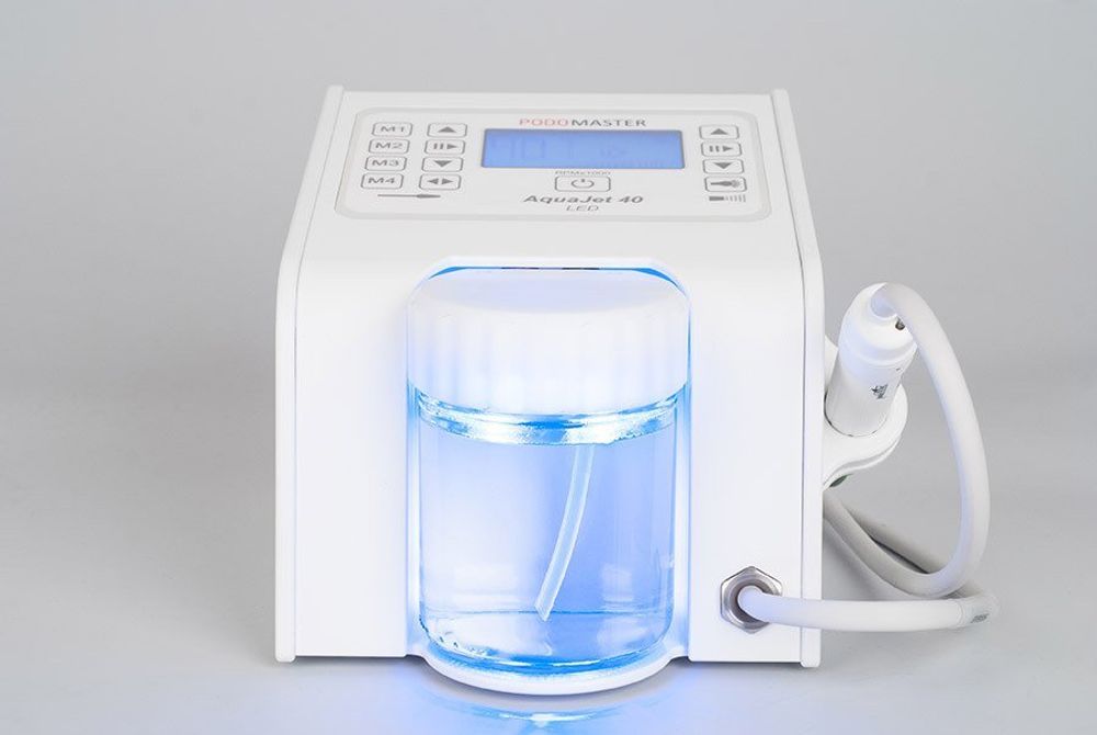 Podomaster AquaJet 40 LED - Педикюрный аппарат со спреем и подсветкой