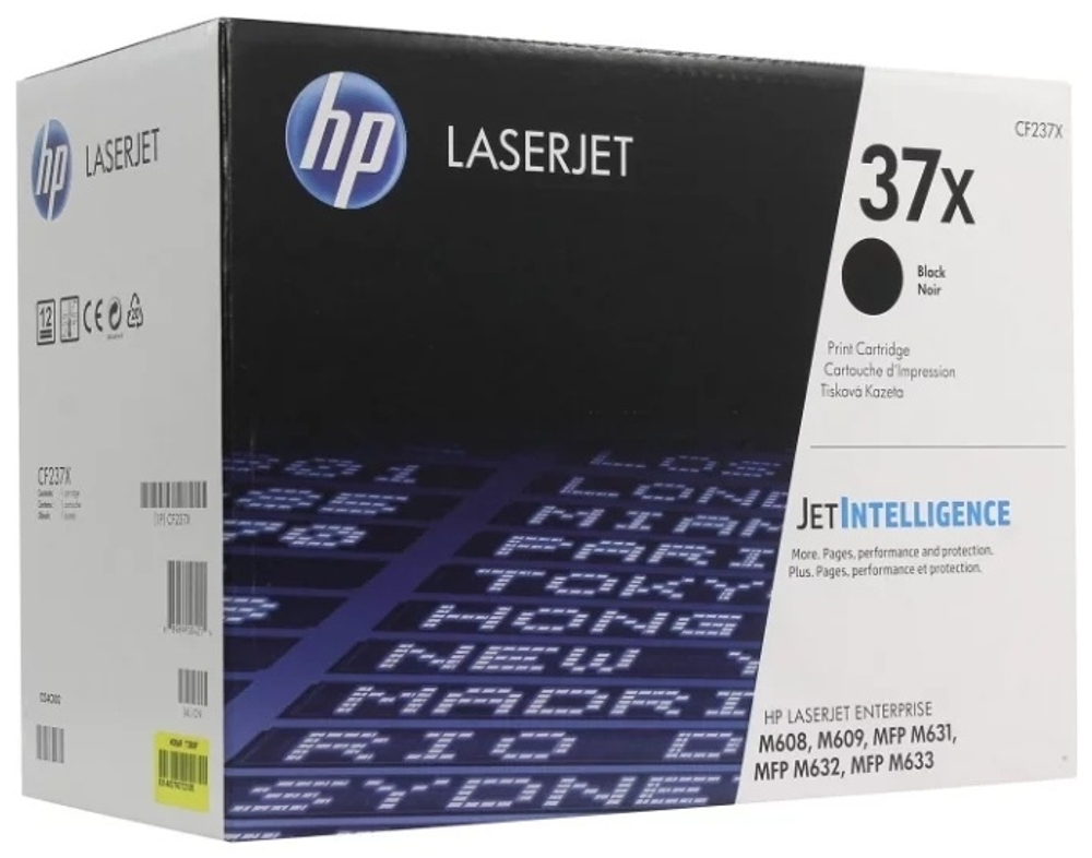 Картриджи HP CF237X LaserJet 37X черный