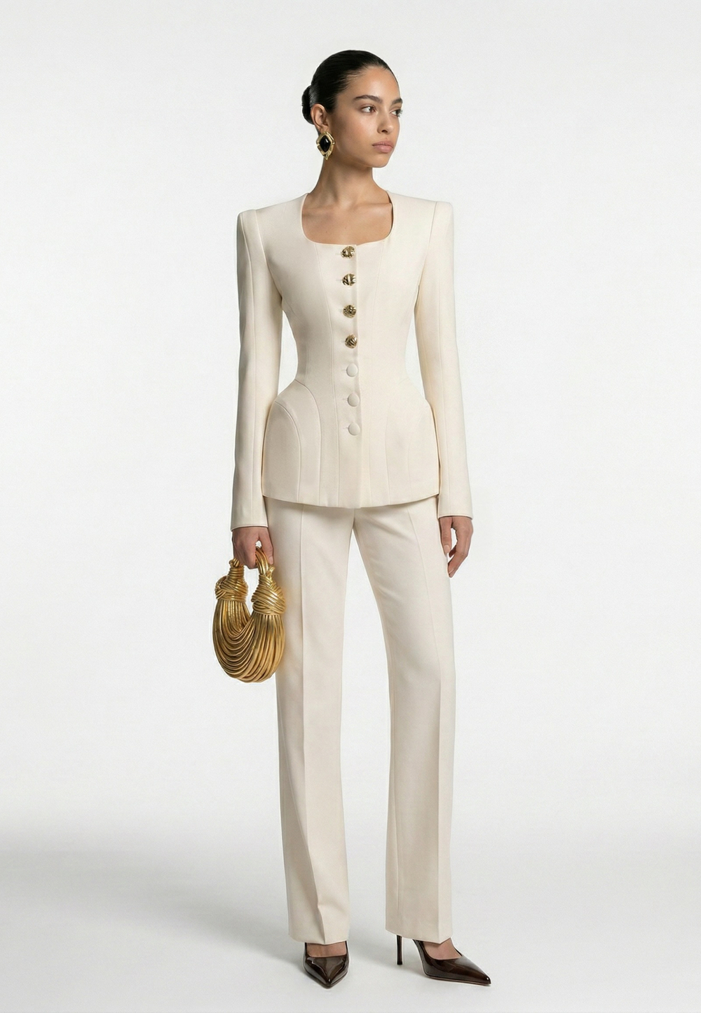 Брюки прямые