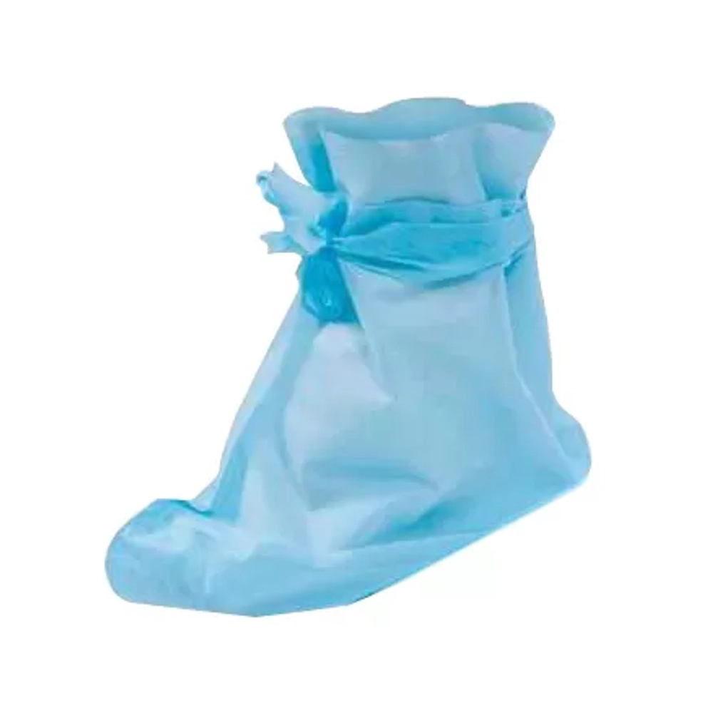 Бахилы стерильные хирургические высокие 50 см плотность 60 на завязках с двойной подошвой