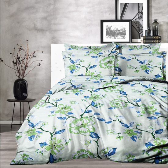 Простыня на резинке Балжан, 140x200х30, полисатин DOMTEKC