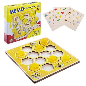 Игра настольная МЕМО "Веселые пчелки"