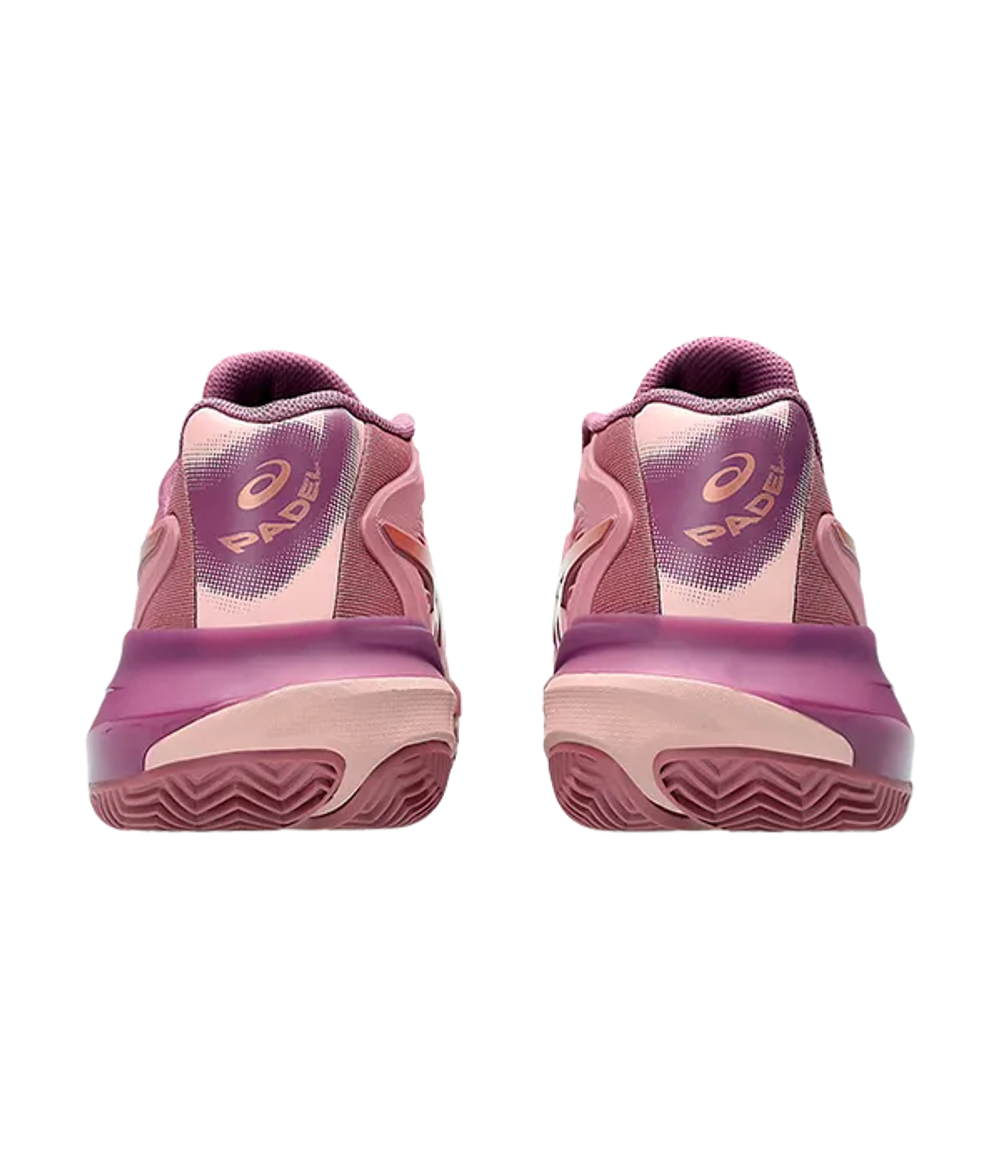 Asics Gel-Resolution X Padel Женские кроссовки с фиолетовым оксидом-розовым золотом 2025 года