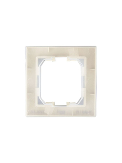 Рамка 1-м IP44 BRITE РУ-1-БрКр-44 беж. IEK BR-M12-44-K10
