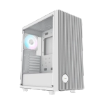 Корпус Ocypus Gamma C70 WH ARGB ATX/mATX/ITX 2xUSB Белый, Предустановленно 4x120мм ARGB Fans, Gamma-C70-WHG400XX-GL