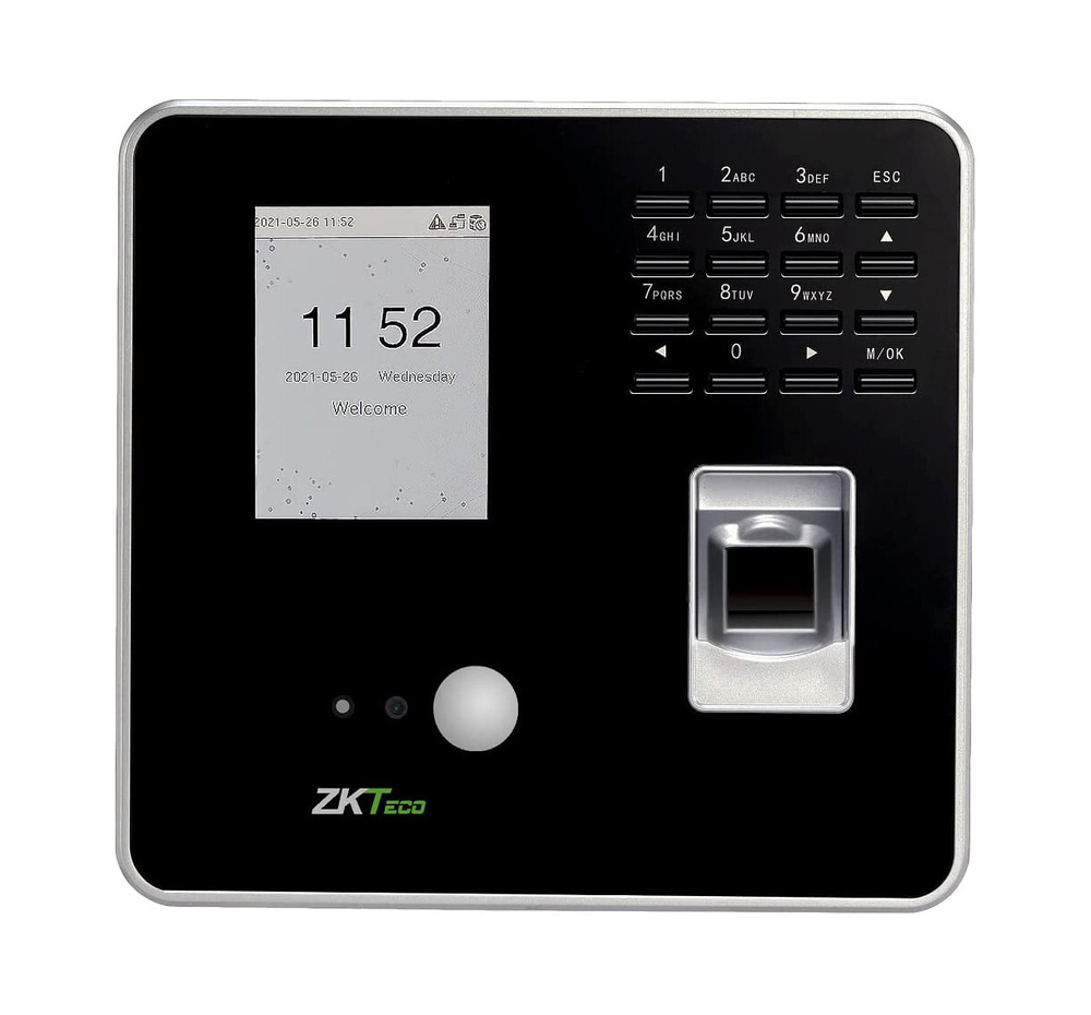 ZKTeco MB20-VL [EM] [Wi-Fi] биометрический терминал учета рабочего времени с распознаванием лиц и отпечатков пальцев